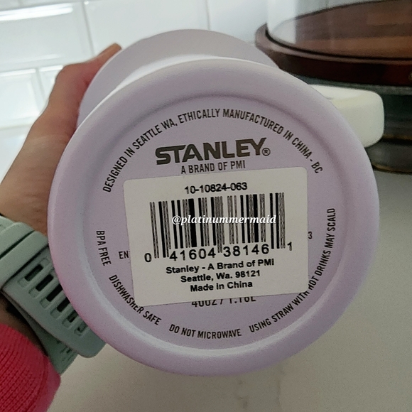 Stanley - WISTERIA (purple) - 40 oz. H2.0 Flowstate Quencher Tumbler - NWT! - Picture 2 of 7